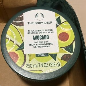 The Body Shop Avocado Cream Body Exfoliating Scrub